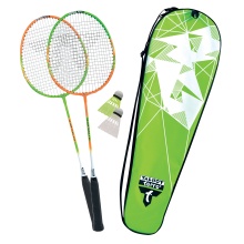 Talbot Torro Badminton Set 2-Attacker (2x rackets, 2x balls, 1x case)